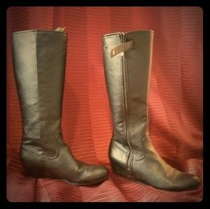 Mix No 6 Size 8 Treasure 2" Wedge Black Boots